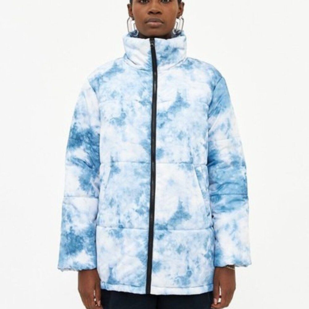 Like New RTR Now Cloud Print Puffer Winter Jacket-Ski/Snowboard Jacket Coat MED